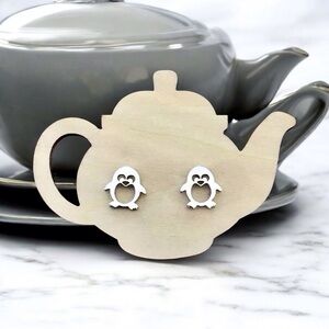 🆕 Penguin Stud Earrings Stainless Steel